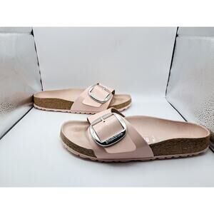 Size 40EU - Birkenstock Madrid Big Buckle Rainbow Light Rose Sandals Slides